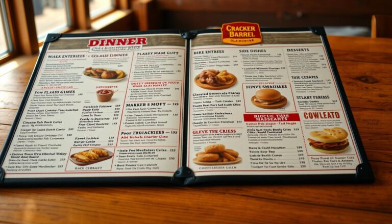 cracker barrel dinner menu with prices