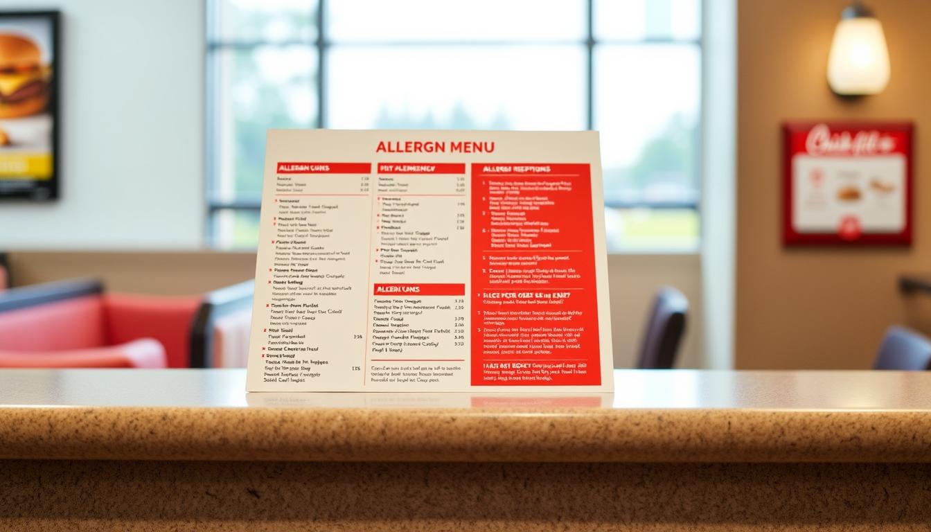 chick fil a allergen menu