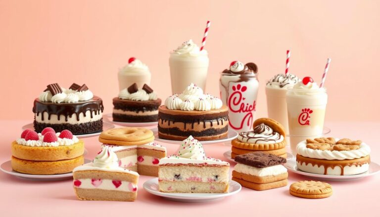 chick fil a dessert menu
