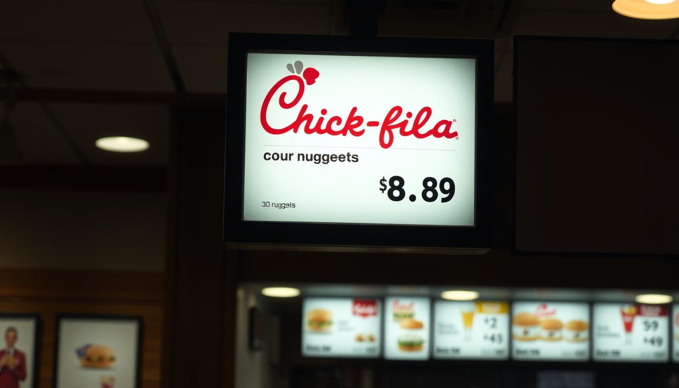 chick fil a menu 30 count nuggets price