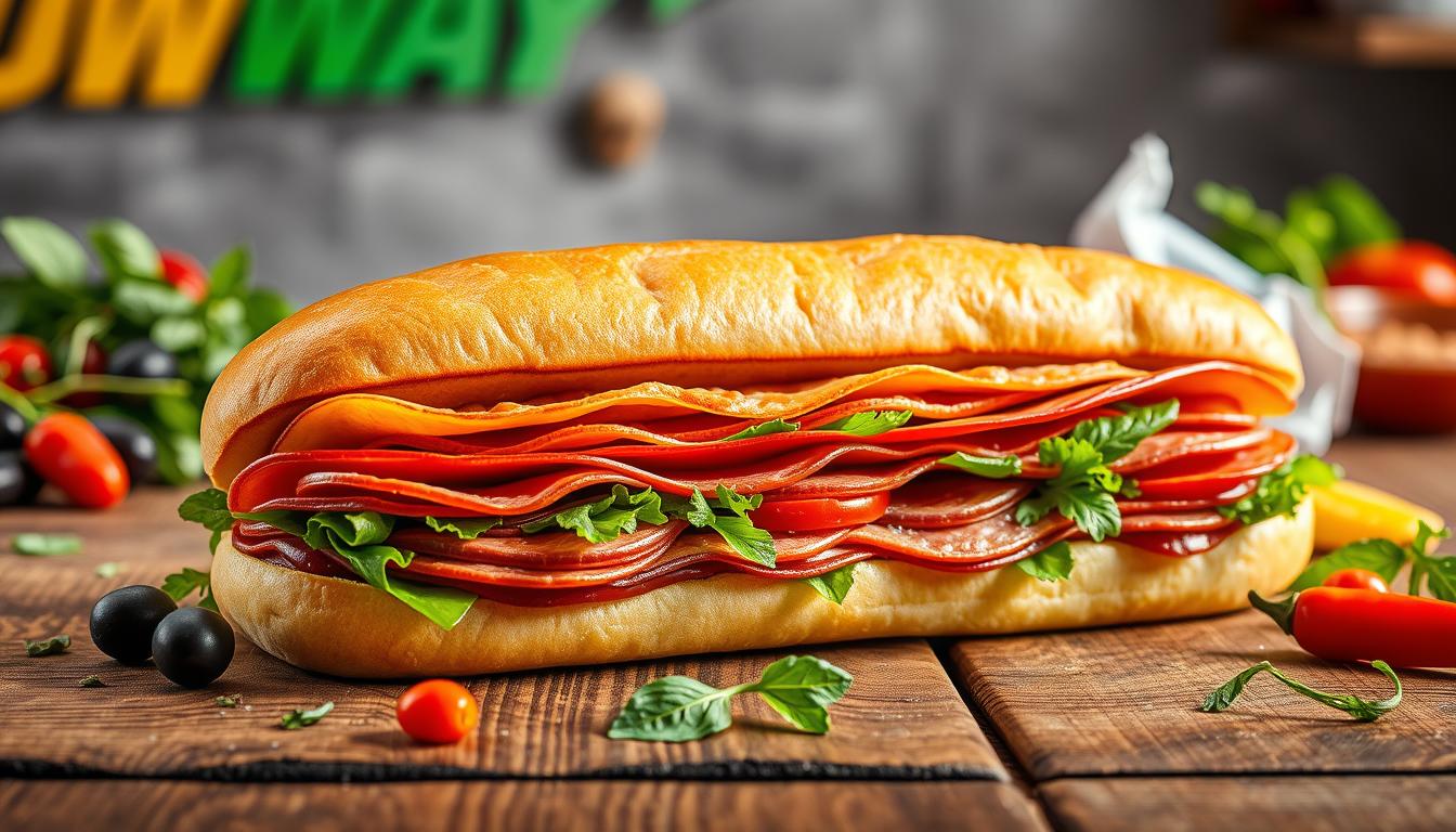 Subway Italian Sub Menu with Price