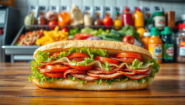 Subway Menu 6 Inch with Prices