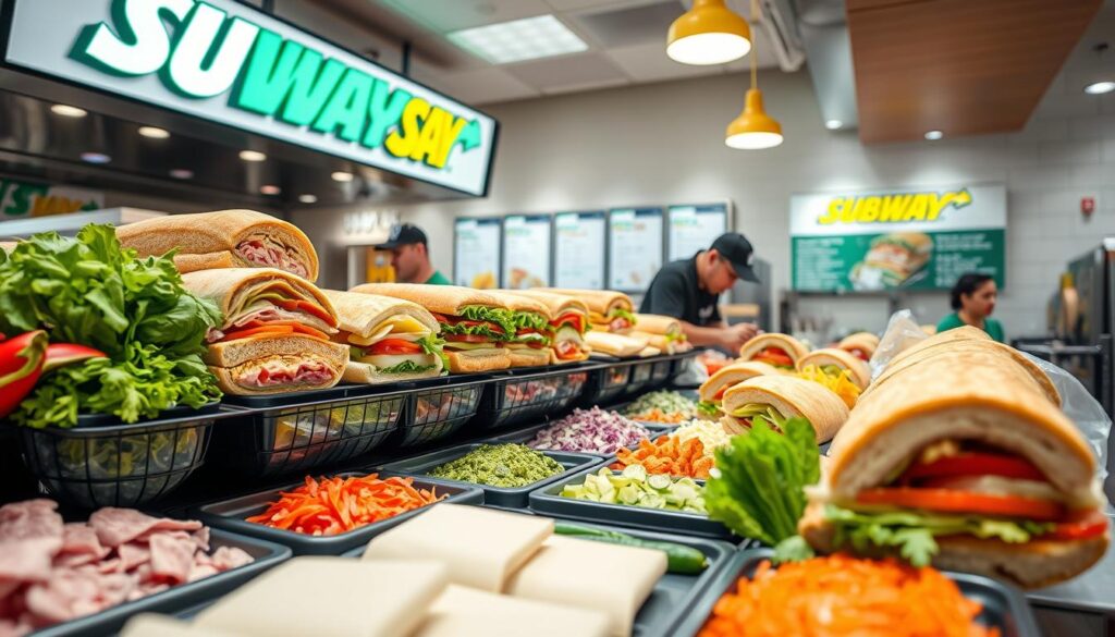 subway menu build your own