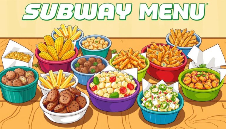 Subway Sides Menu with Price