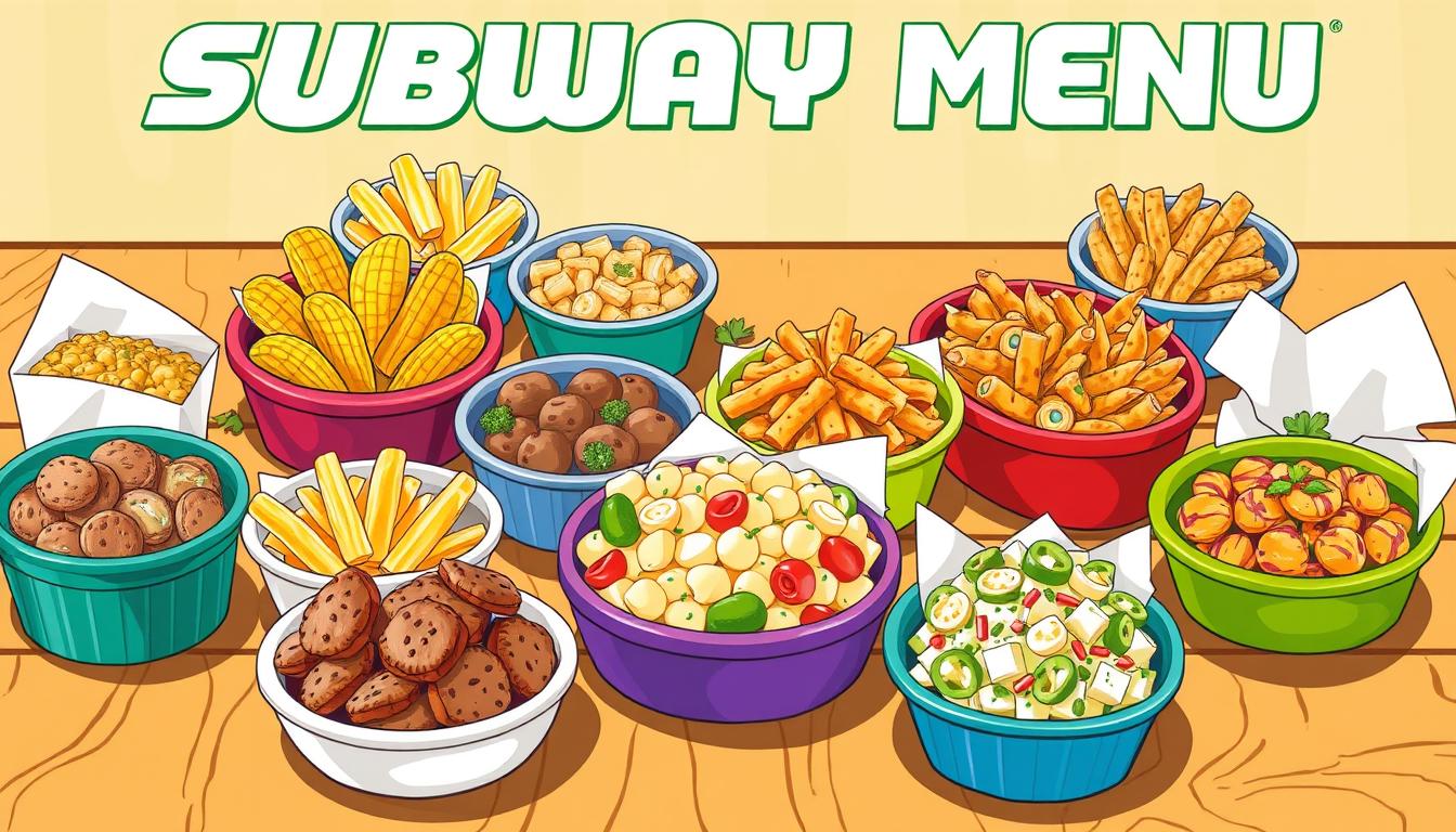 Subway Sides Menu with Price