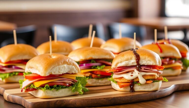 Subway Sliders Menu and Prices