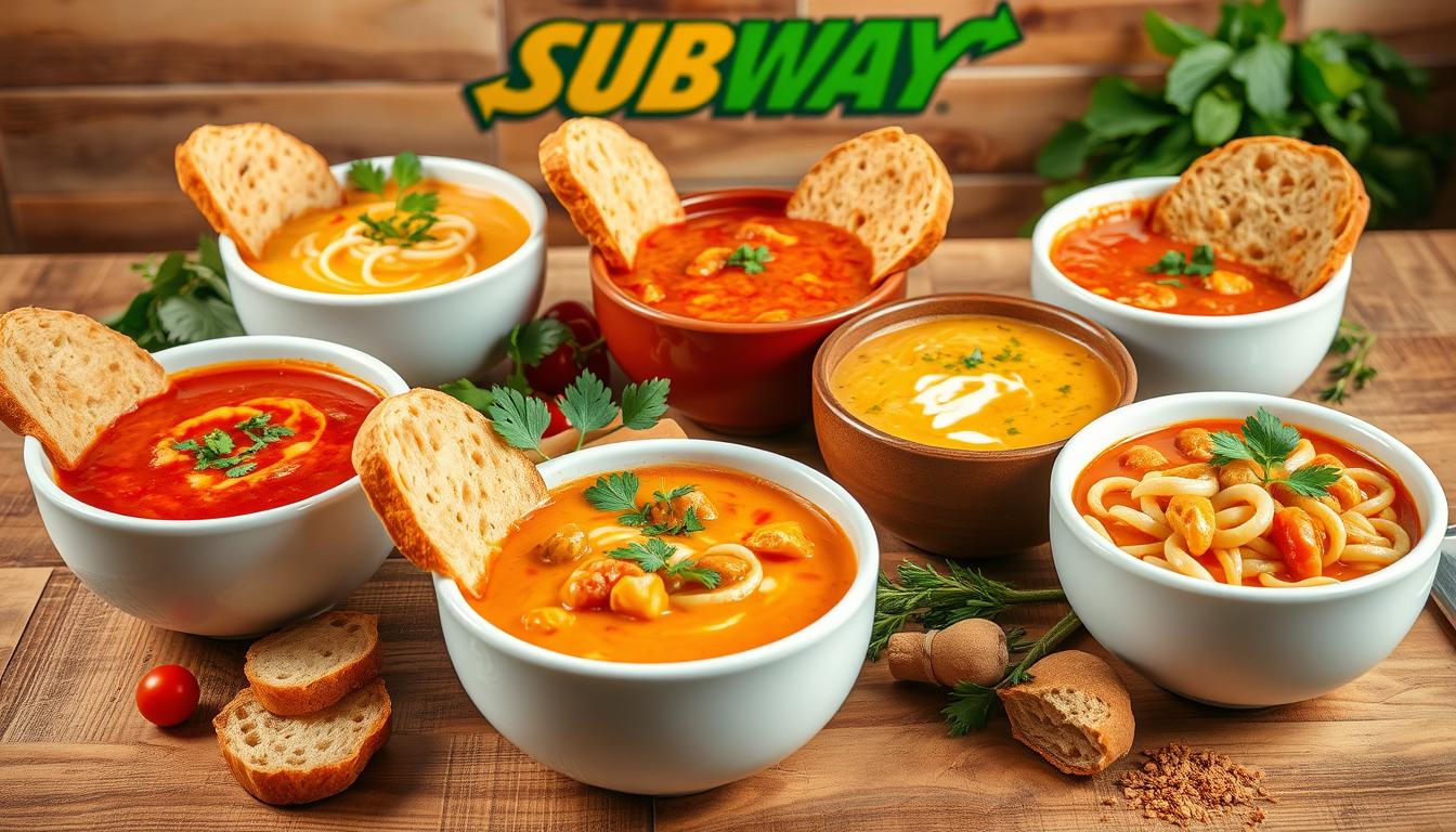 Subway Soups Menu with Price