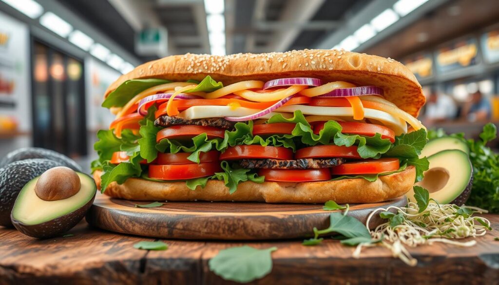 subway nutritional menu